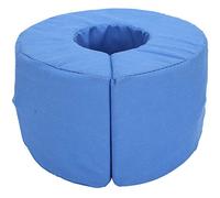 Cojín antiescaras, paño de algodón suave y transpirable + almohadilla elevadora de esponja para el reposapiernas giratorio de 360 ° para protección de tejidos blandos