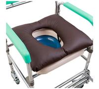 Cojín Antiescaras para Sillas Ruedas, Cojín Descompresión Ortopédico con Orificio Central Tejido Transpirable Impermeable Cojín para Aliviar El Dolor Próstata, Cóccix Hueso Sacro