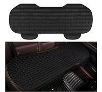 Cojín Asiento Coche Coche Funda Protector para Asiento Trasero Funda Asiento Coche Universal Antideslizante para Coche Oficina Hogar con Bolsa, Negro (1 Cojín para Asiento Trasero)