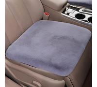 Cojin Asiento Coche para Dodge Grand Caravan 2008-2019, Peluche Invierno Delantero Asiento Cojines, Cálida Suave Protección, Accesorios Coche,Grey