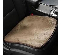 Cojin Asiento Coche para Renault Captur I II, Cojines Delantero Felpa Invierno, Peluche Cómodo Esponjosa Protección, Accesorios Coche,Gold-1PCS