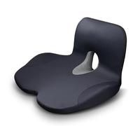 CojíN Asiento Elevador De Coche para Nissan X Trail T30 2001-2007, Cojines Asientos Silla Almohadilla Espuma Viscoelástica Transpirable Cojin Accesorios,Black