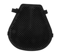 Cojín Asiento Moto Gel, Alivio Presión Absorción Impacto Enfriamiento Universal Almohadilla Gel Negro for Motociclistas Viajes Largos Ciudad