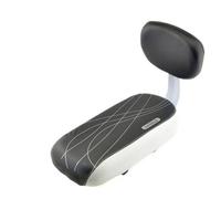 Cojín Asiento Trasero Bicicleta, Color to 1, Talla Única | Alta Elasticidad, Cojín para Portaequipajes Bicicleta con Respaldo, Antislizante, Respaldo Asiento Trasero, Pasajeros