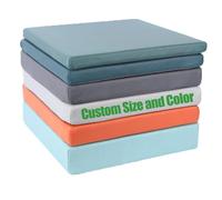 Cojin Banco para Muebles Interior y Exterior Personalizados, 5cm Espesor 45D Esponja alta densidad, Tejido Impermeable, 4 métodos antideslizantes Opcional, para Zapatero,Ventana Panorámica,Terraza