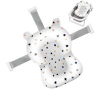 Cojin Bañera Bebe Plegable Adaptador Bañera para Bebé Reductor Asiento Hamaca Recién Nacido Universal Almohada Esponja Tina Almohadilla Malla Soporte Estrella Cojín Ducha Bebe,Cojin De Baño Bebe