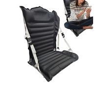 Cojín Blanqueador: Cojín para Asiento De Estadio, Cín para Asiento Plegable, Almohadillas Inflables Impermeables para Sentarse con Soporte para La Espalda | Almohadilla Inflable con Respaldo | para