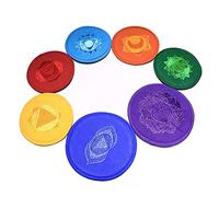 Cojín bordado a mano for cuenco tibetano y cuenco de cristal, juego de 7, alfombrilla inferior de cuenco de sonido de Nepal, ideal for meditación de yoga y curación de sonido (Color : 16CM)