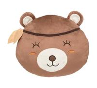 Atmosphera Almohada para niños Cabeza de oso Marrón