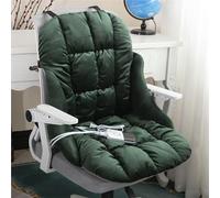 Cojín Calefactable De Invierno Con 9 Velocidades De Ajuste De Temperatura Y Funda Temporizada Con Elásticos Antideslizantes, Calefacción USB Calentador De Asiento Grueso For Silla De Oficina(Green)