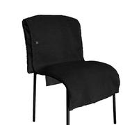 Cojín Calefactable Eléctrico For Asiento, Almohadilla Sherpa Calefactable, Alimentado Únicamente Por USB, Alfombrilla De Temperatura Ajustable For Silla De Camping En Casa(Black)