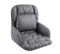 Cojín Calefactable For Silla, Cojín Calefactable Eléctrico Con 3 Niveles De Calor, Funda Calefactable Con Soporte Lumbar For El Hogar Y La Oficina En Invierno(Gray)