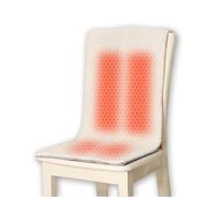 Cojín Calefactable For Silla De Oficina, Con USB Amplia Superficie De Calentamiento, Temporizador De 10 Horas Y 5 Ajustes De Temperatura, Calentamiento Rápido(Pink)