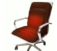 Cojín Calefactable For Sillón Con 3 Niveles De Temperatura, Calentamiento Rápido, Calefacción USB Asiento Grueso For Silla De Oficina Y Mecedora(Brown)