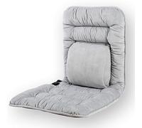 Cojín Calefactable For Sillón Con 3 Niveles De Temperatura, Calentamiento Rápido, Calefacción USB Asiento Grueso For Silla De Oficina Y Mecedora(Gray)