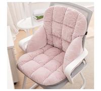 Cojín calefactable para Silla de Oficina, con Respaldo y Soporte, Control de Temperatura de 9 Niveles, Pantalla Digital y función de temporización (45 x 50 x 45 cm) (Rosa)