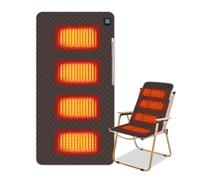 Cojín Calefactable Portátil For Gradas, Cómodo Calefactor For Asientos, Almohadilla Térmica Con Temperatura Ajustable Sillas De Casa Y Oficina(Brown)