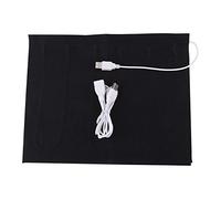 Cojín calefactor 1 unidad de 5 V USB, calentador de tela eléctrica para asiento de ropa, calentador de mascotas, 35 ℃-50 ℃