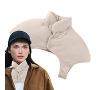 Cojín calefactor de hombro, almohadilla térmica para cuello y hombros, Calentador de hombro cálido para el cuello y la espalda, hombro sin mangas ponderado con calentador de cuello en relieve para