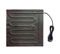 Cojín calefactor de viaje - Calentador de manos y pies 5 V USB Cojín calefactor,Cojín eléctrico plegable impermeable para aliviar los pies, el cuello, los hombros y la espalda en invierno