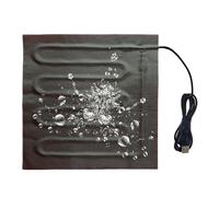 Cojín calefactor de viaje,Calentador de pies eléctrico de 5 V - Cojín de invierno plegable, película térmica impermeable para hombros, espalda y cuello