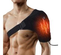 Cojín calefactor - Masajeador de hombro eléctrico | Cojín térmico para hombros, Terapia calmante con 3 niveles de calor ajustables, para mujeres hombres y mamá papá, del cuello y