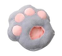 Cojín calentador de pies - Funda térmica portátil eléctrica | Lana de cordero con carga USB, calentador de pies de felpa de pata de gato, control de temperatura de 3 velocidades, almohadilla cálida de