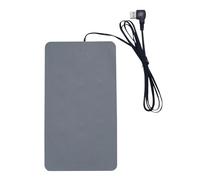 Cojín Calentador De Silicona - Alfombra Eléctrica Alimentada por USB, Alfombra Térmica De Silicona | Almohadillas Impermeables De Calentamiento Rápido, Con Niveles De Temperatura Y Un Largo C