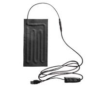 Cojín Calentador Eléctrico USB - Hoja De Calor De Tela De Fibra De Carbono, Módulo De Inserción Caliente De Bajo Tensión, Diseño Portátil Ligero | Solución De Vestir Para Chaquetas, Chaleco