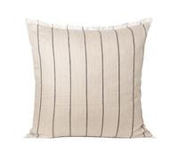 Ferm Living Cojín Calm camel-black 78x78 cm
