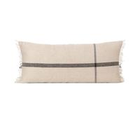 Ferm Living Cojín Calm camel-black 38x88 cm