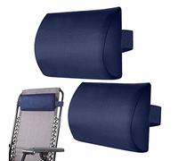 Cojín cervical, cojín para tumbonas, Cojines para tumbonas, Cojines para sillas, Muebles de jardín, cojín de Viaje, cojín cervical con Banda elástica para el Cuello, Accesorio para Tumbona