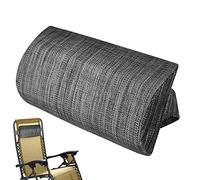 Cojín cervical, cojín para tumbonas, Cojines para tumbonas, Cojines para sillas, Muebles de jardín, cojín de Viaje, cojín cervical con Banda elástica para el Cuello, Accesorio para Tumbona