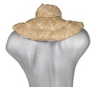 Cojín cervical de calor con cuello. Batik oro. Almohada térmica con semillas de colza. Confortable saco térmico de semillas para la nuca