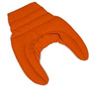 Cojín cervical HWS - Almohada térmica para cuello + hombros + espalda - naranja - Cojín cervical