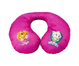 Cojín cervical Patrulla Canina rosa