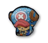 Cojín Chopper Multicolor Impreso de One Piece, 100% poliéster.