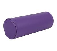 Cojín cilíndrico, almohadilla de apoyo para rodillas y cuello, para camilla de masaje 15 x 40 cm, morado