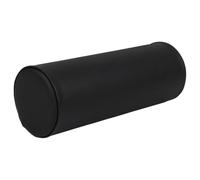 Cojín cilíndrico, almohadilla de apoyo para rodillas y cuello, para camilla de masaje 15 x 40 cm, negro