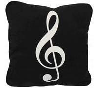 Cojín Clave de Sol Agifty P - 2002 Negro 40x40cm