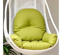 Cojín Colgante for Silla de Huevo con reposabrazos y Respaldo, Cojíns for Asiento de Silla de Exterior, Accesorios for Muebles, Tapete de Jardín for Decoración(Verde)