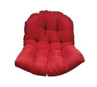 Cojín colgante para silla de interior y exterior, almohadilla para silla de columpio para patio y jardín, color antracita, cómoda almohada para relajación y estilo