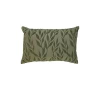 Cojín con motivo jacquard "Lehto" de algodón verde claro 58x38cm - Atmosphera creador de interiores