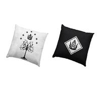 SD Toys Cojín cuadrado El Señor de los Anillos Árbol Blanco de Gondor 56x48 cm