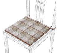Cojin Cuadrados for Silla - Cojín de Suelo - Cojínes de Asiento de 3cm de Grosor for Exterior for Gardín, Patio, Restaurante, Sala de Estar, Oficina(17,1pc:Sponge:35cm/14in)