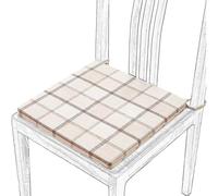 Cojin Cuadrados for Silla - Cojín de Suelo - Cojínes de Asiento de 3cm de Grosor for Exterior for Gardín, Patio, Restaurante, Sala de Estar, Oficina(20,1pc:Sponge： 45cm/18in)