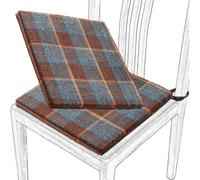 Cojin Cuadrados for Silla - Cojín de Suelo - Cojínes de Asiento de 3cm de Grosor for Exterior for Gardín, Patio, Restaurante, Sala de Estar, Oficina(18,2pcs:Latex:45cm/18in)