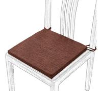 Cojin Cuadrados for Silla - Cojín de Suelo - Cojínes de Asiento de 3cm de Grosor for Exterior for Gardín, Patio, Restaurante, Sala de Estar, Oficina(3,1pc:Sponge:35cm/14in)