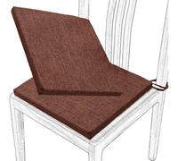 Cojin Cuadrados for Silla - Cojín de Suelo - Cojínes de Asiento de 3cm de Grosor for Exterior for Gardín, Patio, Restaurante, Sala de Estar, Oficina(3,2pcs:Latex：45cm/18in)