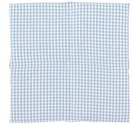 Cojín de 40 x 40 cm de 4 Cámara XXL bio plástico color azul claro de color blanco